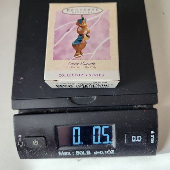 1994 Hallmark Vintage Keepsake Ornament "Easter Parade" Collectible - Picture 7 of 7